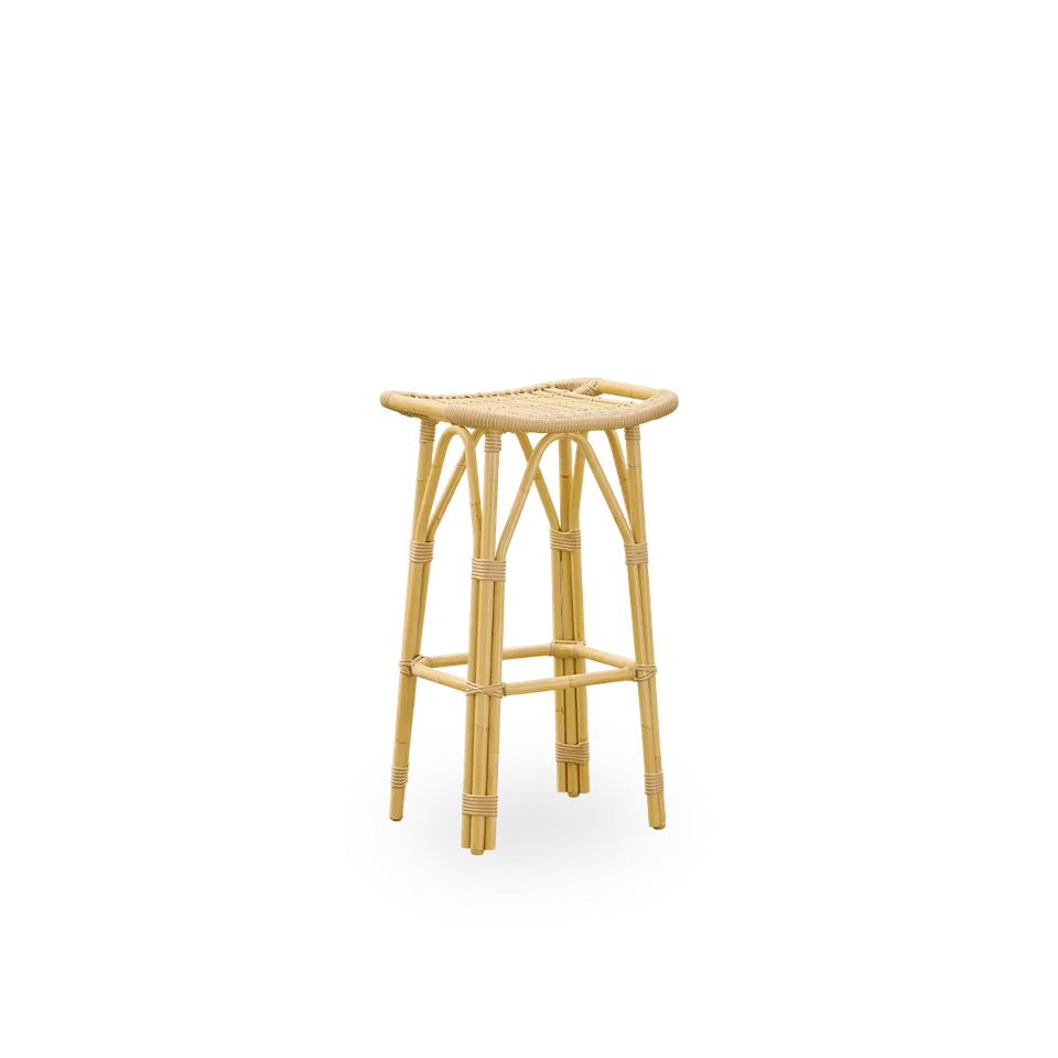 Salsa Exterior Bar Stool von Sika-Design in Dove White, Aluminium & ArtFibre – Produktfoto 1 von 2