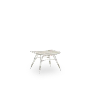 Monet Exterior Footstool by Sika-Design in Antique, Aluminium & ArtFibre, None – product photo 2 of 4