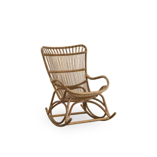 Monet Rocking Chair von Sika-Design in Antique, Rattan, Ohne, Ohne – Produktfoto 3 von 3