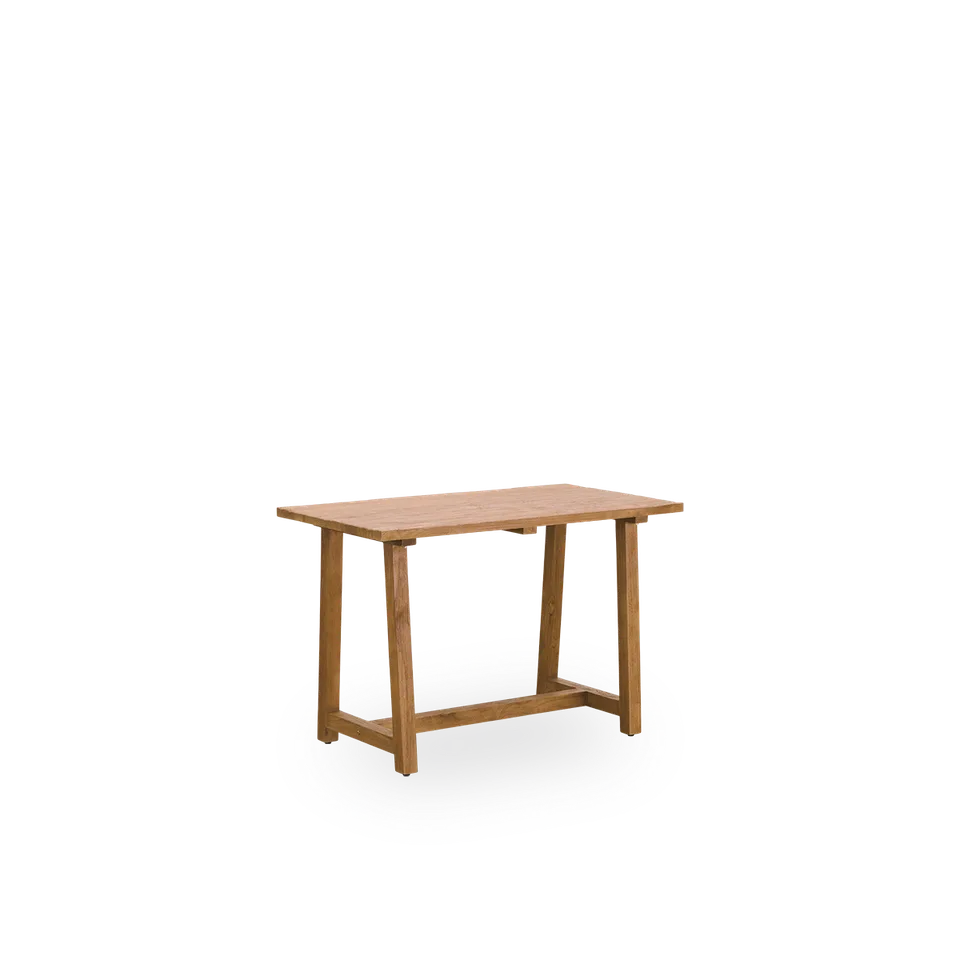 Lucas Teak Desk van Sika-Design in Teak, Indoor – productfoto