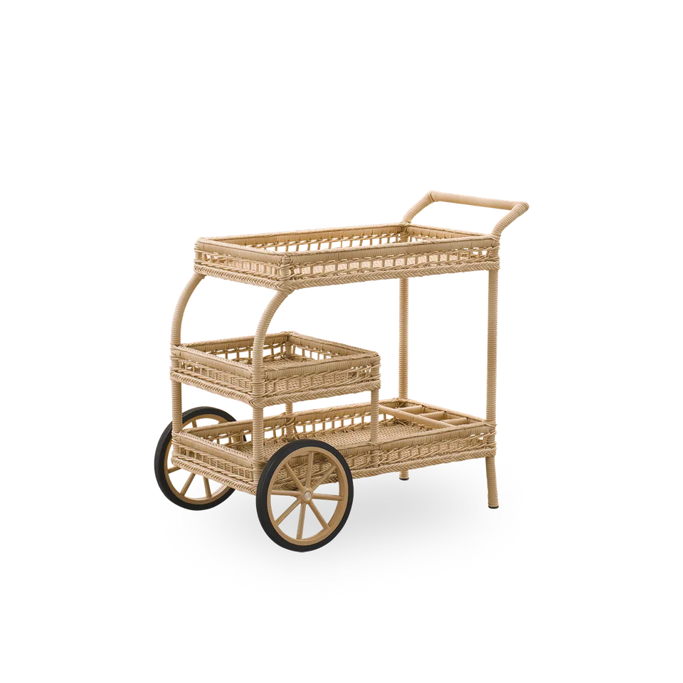 James Exterior Trolley van Sika-Design in Antique Grey, ArtFibre & Aluminium – productfoto 1 van 2