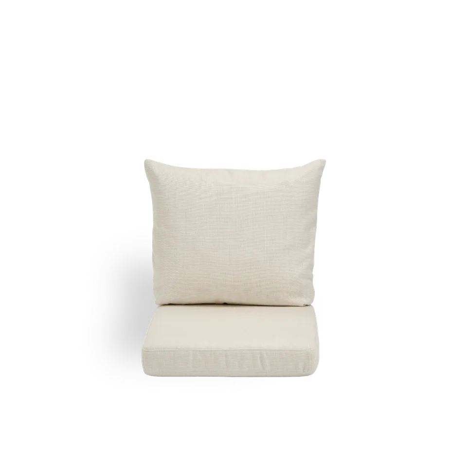 Seat- and back cushion | Donatello Lounge Chair van Sika-Design in Crumble, Beige (A622) – productfoto 2 van 2