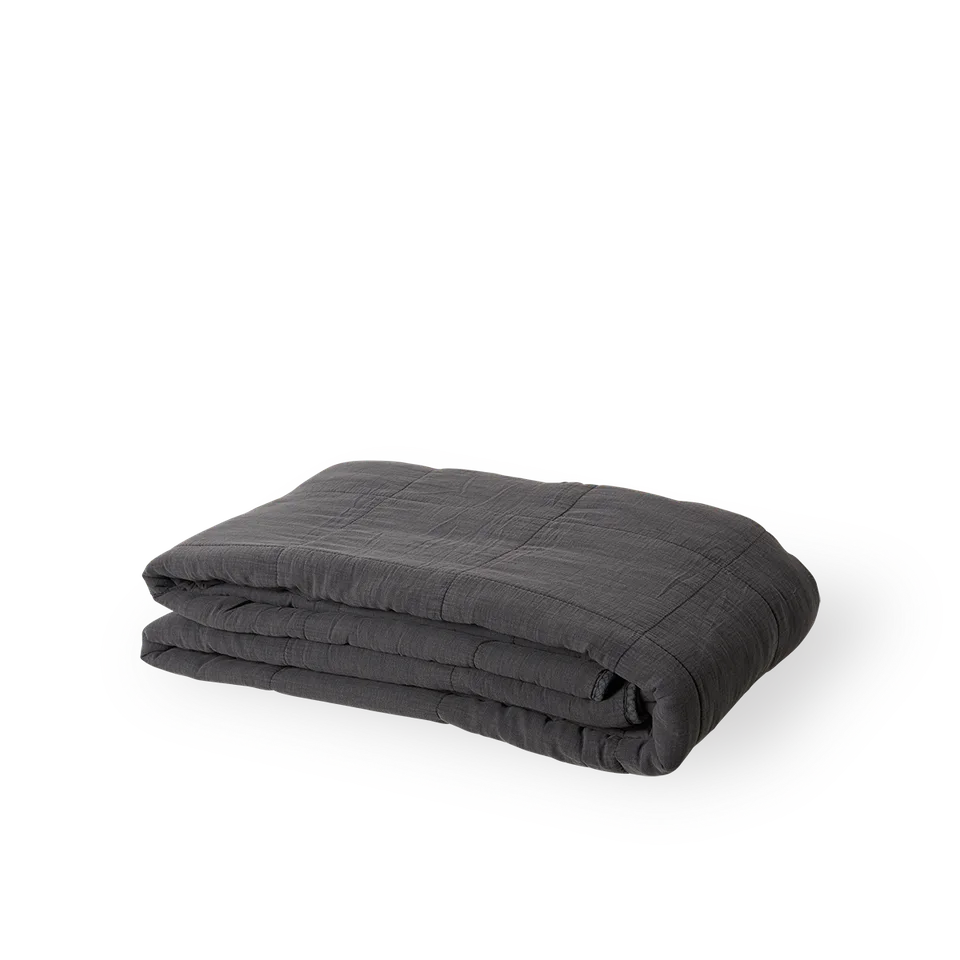 Bedspread 240X260 cm von Sika-Design in Charcoal Cotton – Produktfoto 7 von 7