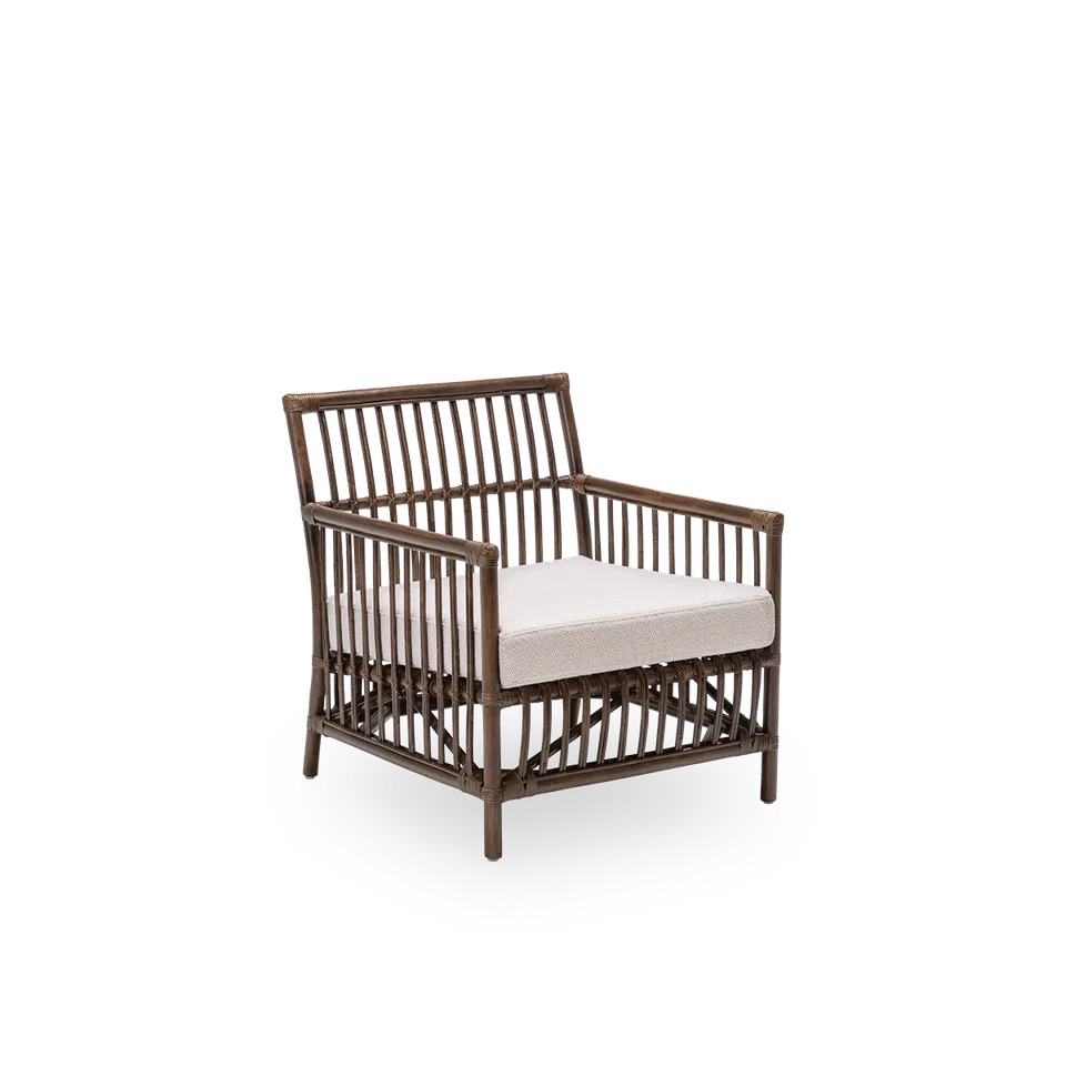 Caroline Lounge Chair van Sika-Design in Brown, Rattan, Youtoo, Sand (A631), Geen – productfoto 2 van 2