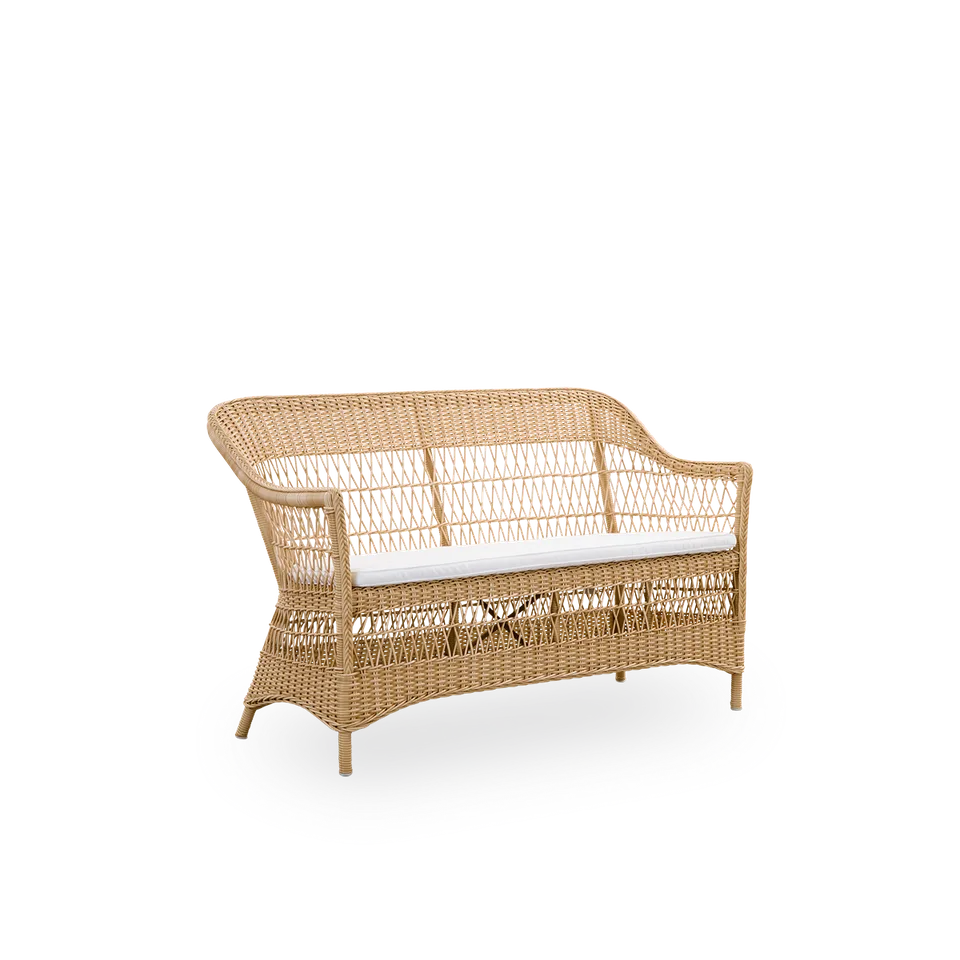 Stock item | Seat cushion | Charlot 2-Seater Exterior Sofa by Sika-Design in White (CY101) – product photo 1 of 2
