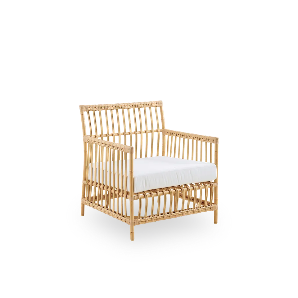 Seat cushion | Caroline Exterior Lounge Chair by Sika-Design in Tempotest, Denim (A615) – product photo 1 of 2