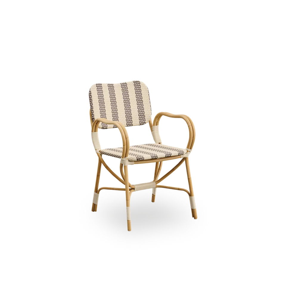Bistro Exterior Chair by Sika-Design in Natural, Aluminium & ArtFibre, None – product photo 1 of 2