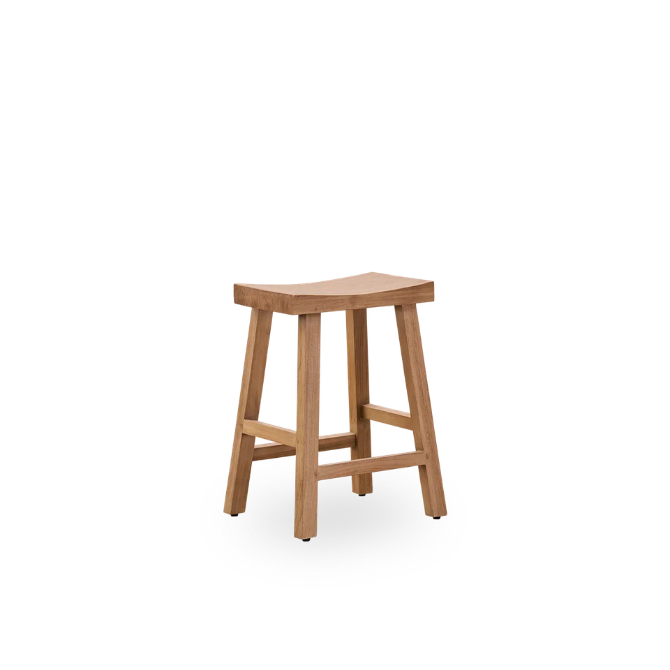 Charles Teak Counter Stool by Sika-Design in Teak, Indoor – product photo
