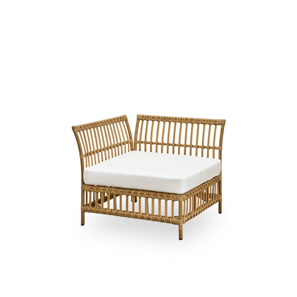 Maggie Sofa | Corner Module von Sika-Design in Antique, Aluminium & ArtFibre, Tempotest, Denim (A615), Ohne – Produktfoto 1 von 2
