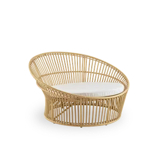 Olympia Nest Exterior by Sika-Design in Natural, Aluminium & ArtFibre, Tempotest, Denim (A615), None – product photo 2 of 2