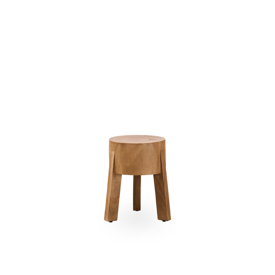 Roger Stool van Sika-Design in Teak, Indoor – productfoto