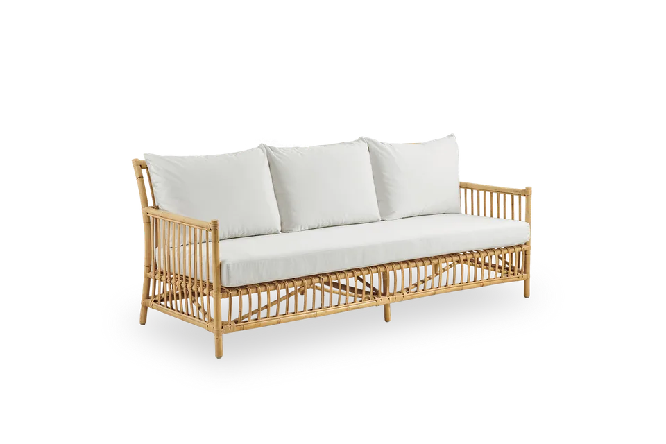 Caroline Exterior Sofa von Sika-Design in Natural, Aluminium & ArtFibre, Tempotest, White (B450), Tempotest, White (B450) – Produktfoto 2 von 2