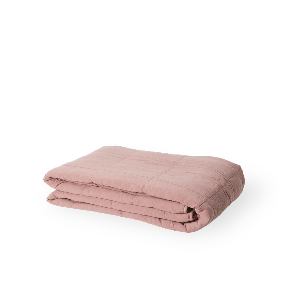 Bedspread 240X260 cm by Sika-Design in Misty Rose Cotton – product photo 7 of 7