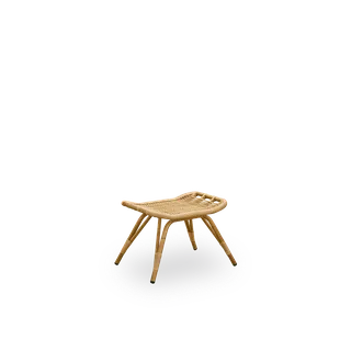 Monet Exterior Footstool by Sika-Design in Antique, Aluminium & ArtFibre, None – product photo 3 of 4