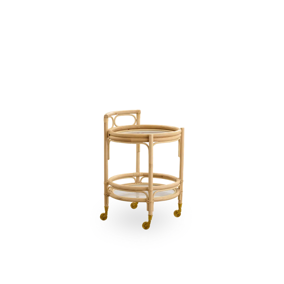 Romeo Trolley van Sika-Design in Antique, Rattan – productfoto 1 van 2
