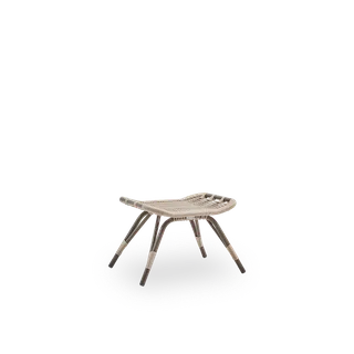 Monet Exterior Footstool by Sika-Design in Antique, Aluminium & ArtFibre, None – product photo 4 of 4