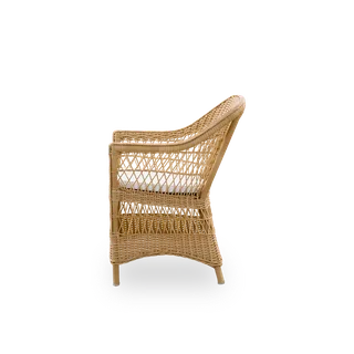Charlot Exterior Chair van Sika-Design in Brown, ArtFibre & Aluminum, Geen, Geen – productfoto 1 van 2