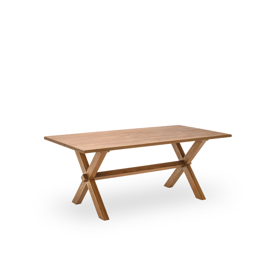 Hugo Teak Dining Table 180x90 cm by Sika-Design in Teak, Indoor – product photo