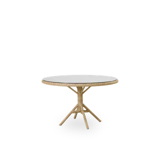 Grace Exterior Garden Table van Sika-Design in Antique Grey, ArtFibre & Aluminium, Safety Glass – productfoto 1 van 2