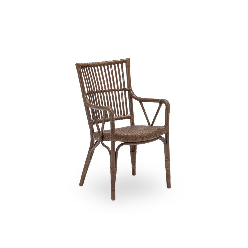 Piano Dining Chair by Sika-Design in Brown, Rattan, None – product photo 2 of 2