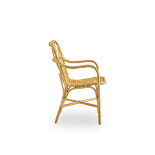 Margret Dining Chair von Sika-Design in Natural, Rattan, Ohne – Produktfoto 1 von 2