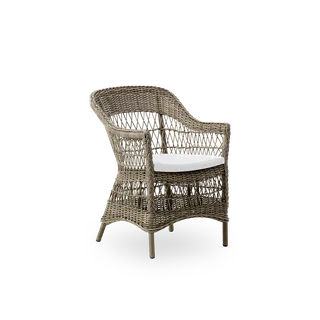 Seat cushion | Charlot Exterior Chair by Sika-Design in Tempotest, Denim (A615) – product photo 1 of 2