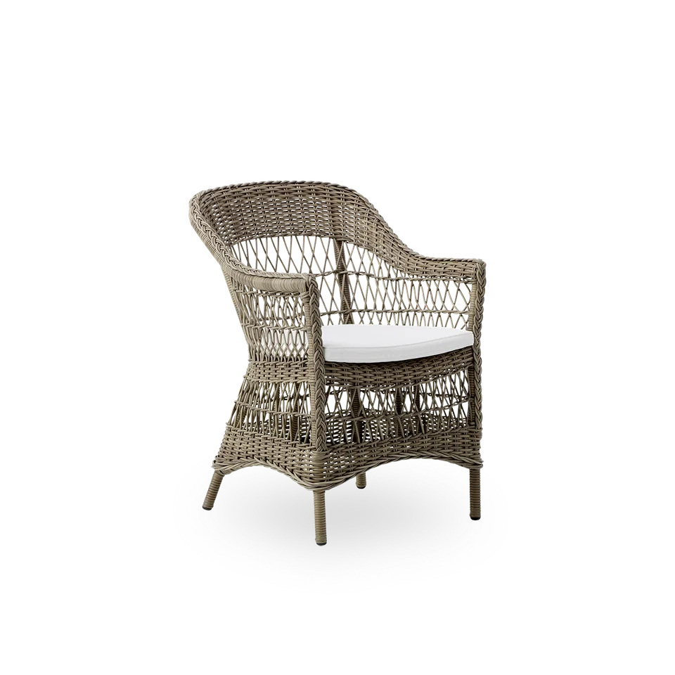Seat cushion | Charlot Exterior Chair by Sika-Design in Tempotest, Denim (A615) – product photo 1 of 2