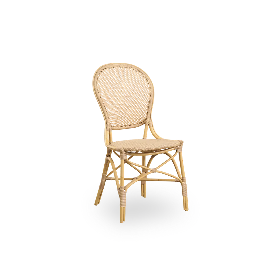 Rossini Exterior Dining Chair by Sika-Design in Antique, Aluminium & ArtFibre, None – product photo 1 of 2