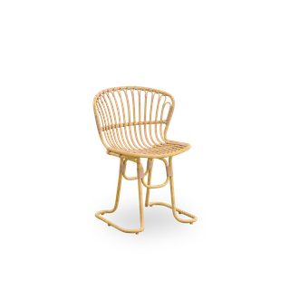 Rita Exterior Dining Chair by Sika-Design in Natural, Aluminium & ArtFibre, None – product photo 2 of 2