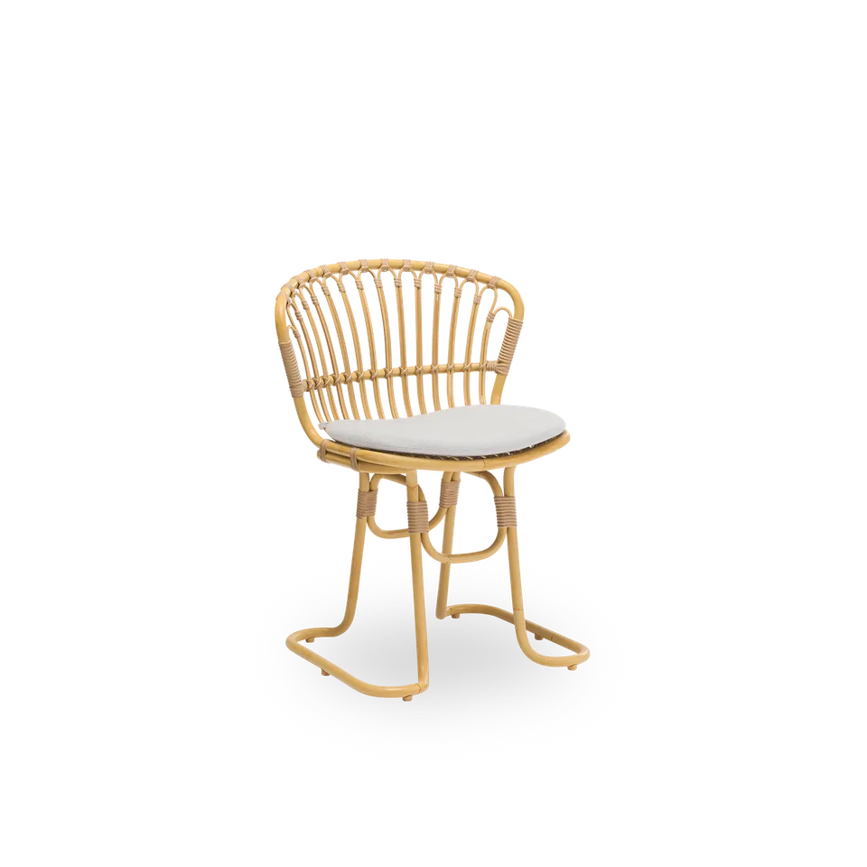 Seat cushion | Rita Exterior Dining Chair von Sika-Design in Tempotest, Denim (A615) – Produktfoto 1 von 2