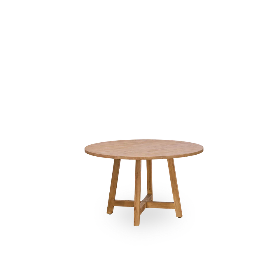 Aksel Teak Dining Table Ø120 cm by Sika-Design in Teak, Indoor – product photo