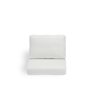 Stock item | Seat- and back cushion | Carrie Exterior Lounge Chair van Sika-Design in White (CY101) – productfoto 2 van 2