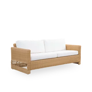 Stock item | Seat- and back cushion | Carrie Exterior Sofa by Sika-Design in White (CY101) – product photo 1 of 2