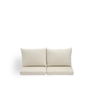 Seat- and back cushions | Donatello 2-seater Sofa van Sika-Design in Crumble, Beige (A622) – productfoto 2 van 2