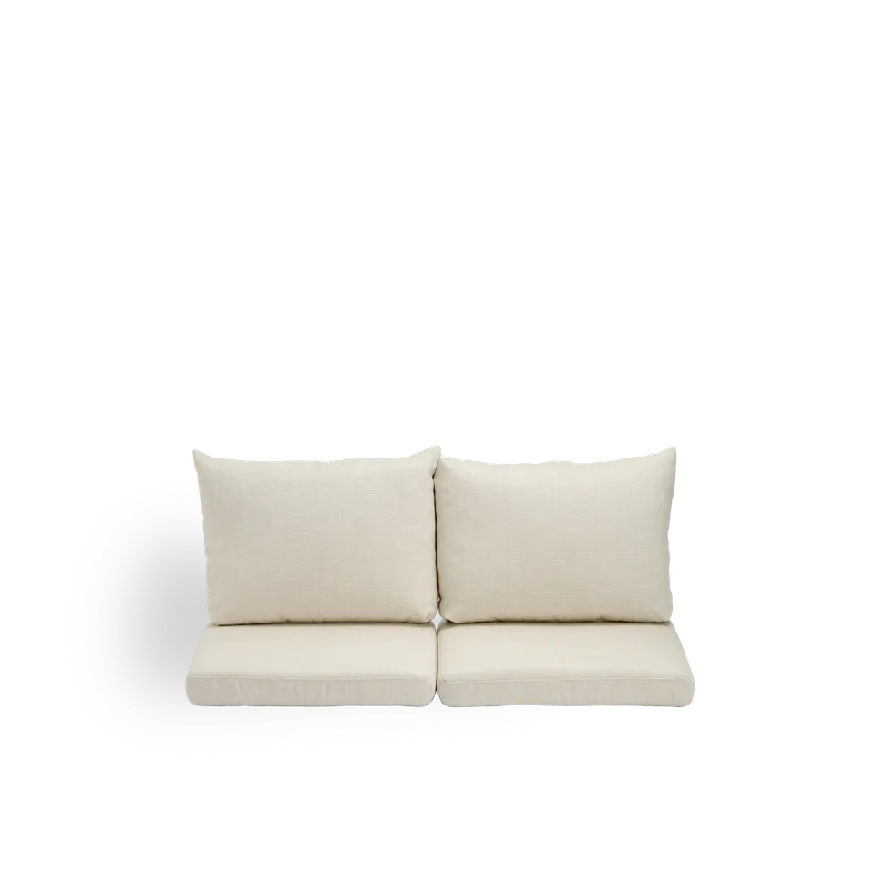 Seat- and back cushions | Donatello 2-seater Sofa van Sika-Design in Crumble, Beige (A622) – productfoto 2 van 2