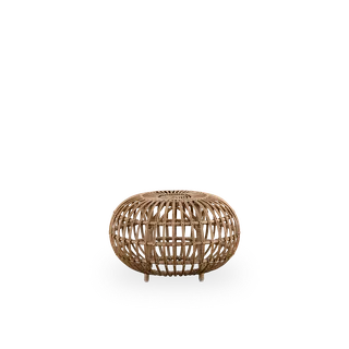 Ottoman Large van Sika-Design in Polished Antique, Rattan – productfoto 2 van 2