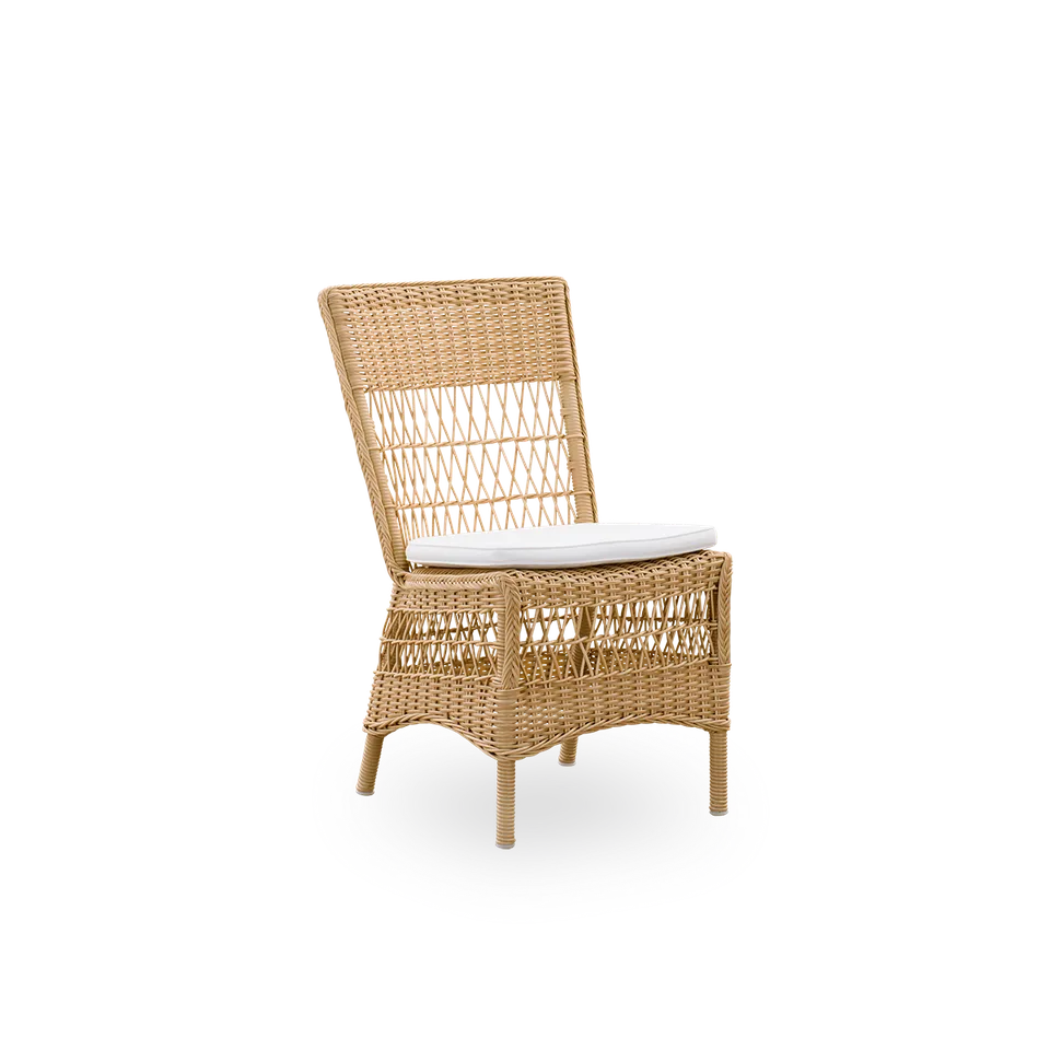 Marie Exterior Side Chair van Sika-Design in Antique Grey, ArtFibre & Aluminium, Geen, Geen – productfoto 1 van 2
