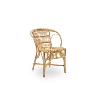 Robert Dining Chair by Sika-Design in Polished Natural, Rattan, None – product photo 2 of 2