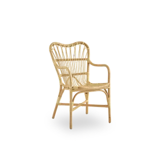 Margret Dining Chair von Sika-Design in Natural, Rattan, Ohne – Produktfoto 2 von 2