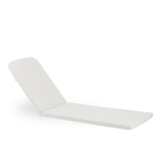 Stock item | Seat- and back cushion | Daisy Exterior Sunbed van Sika-Design in White (CY101) – productfoto 2 van 2