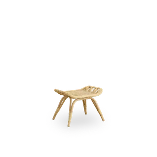 Monet Footstool by Sika-Design in Natural, Rattan, None – product photo 2 of 2