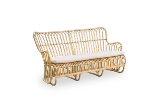 Tulip Sofa van Sika-Design in Natural – Skin on, Rattan, Crumble, Beige (A622), Geen – productfoto 2 van 2