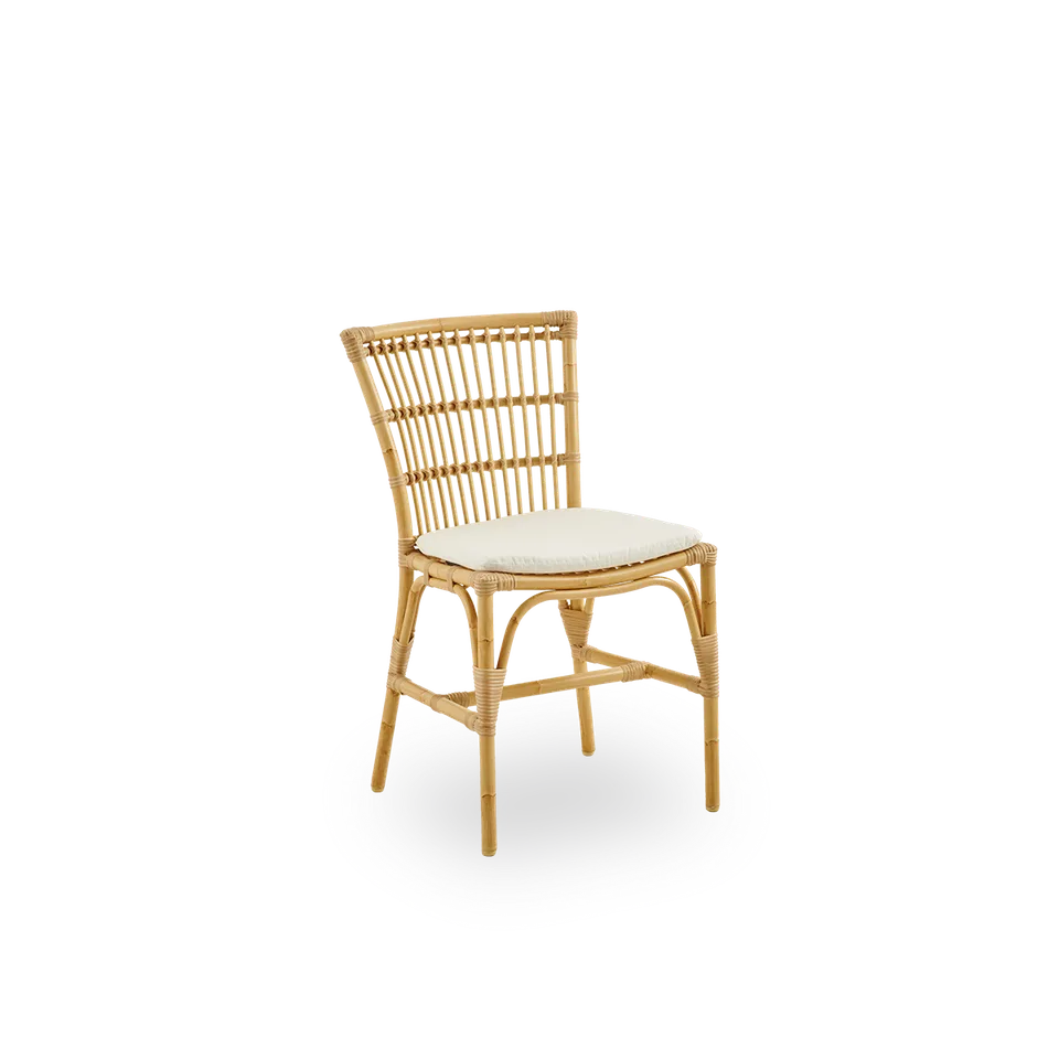 Elisabeth Exterior Dining Chair by Sika-Design in Natural, Aluminium & ArtFibre, None – product photo 1 of 2