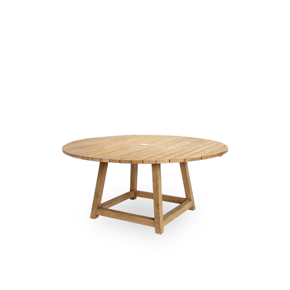 George Teak Table Ø160 cm de Sika-Design en Teak, Outdoor – photo du produit