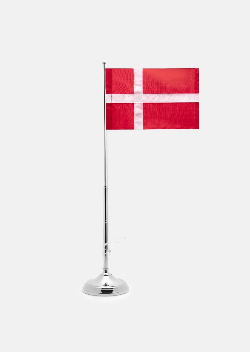 Flaggstång Klassisk Danmark - Försilvrad von Skultuna – Produktfoto
