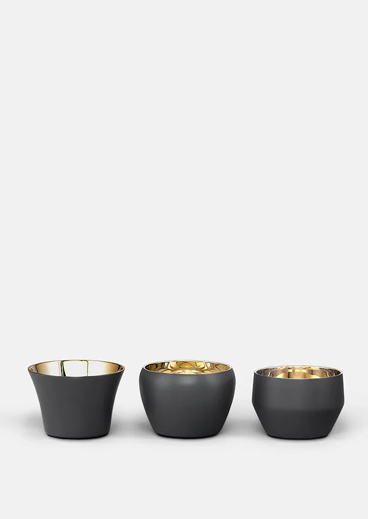 Kin Mörkgrå - Set om 3 by Skultuna – product photo