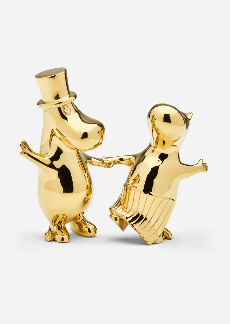 Moomin x Skultuna - Dansande Muminmamma och Muminpappa by Skultuna – product photo