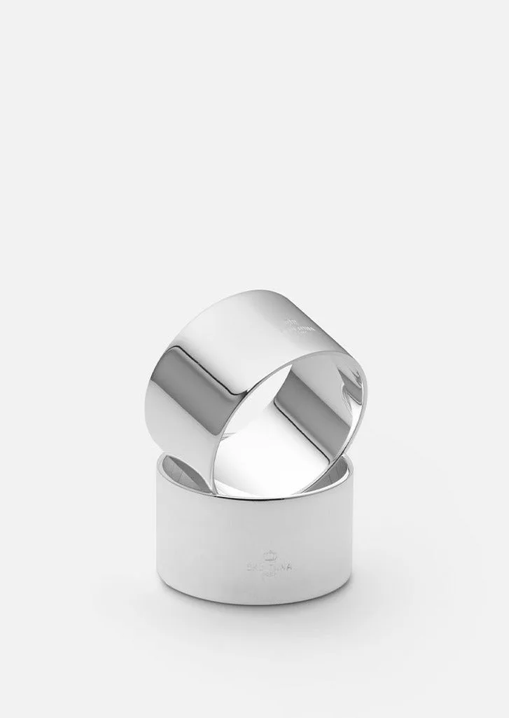 Servettringar – Set om 2 – Försilvrad by Skultuna – product photo