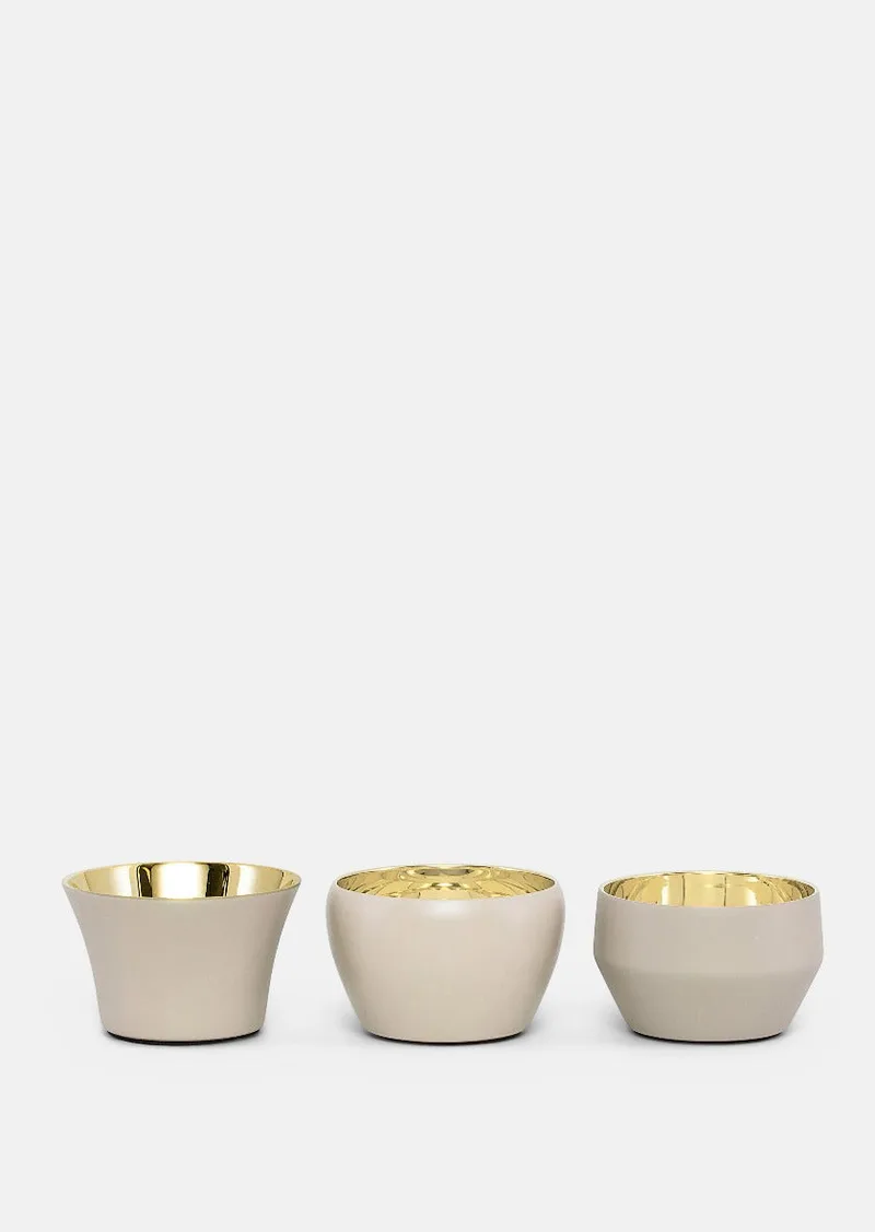 Kin Beige - Set om 3 by Skultuna – product photo