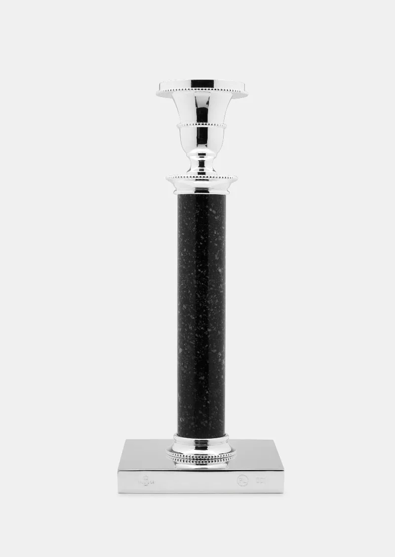Jubileumsljusstaken – Porfyr & Försilvrad – Limiterad upplaga by Skultuna – product photo